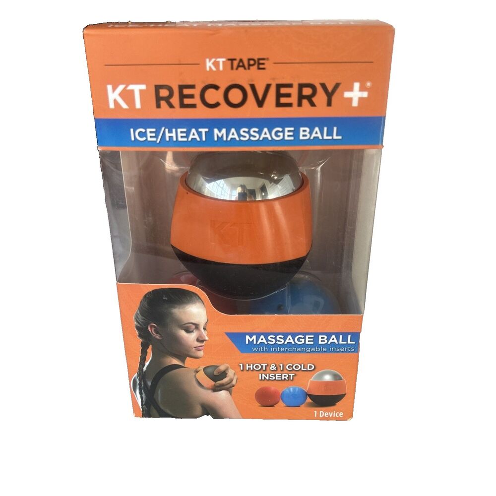 KT Tape Recovery Ice /Heat Massage Roller Ball Interchangeable Inserts Recovery